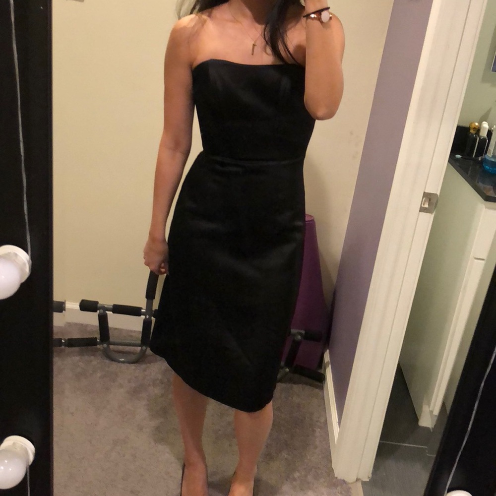 Banana republic black cocktail dress